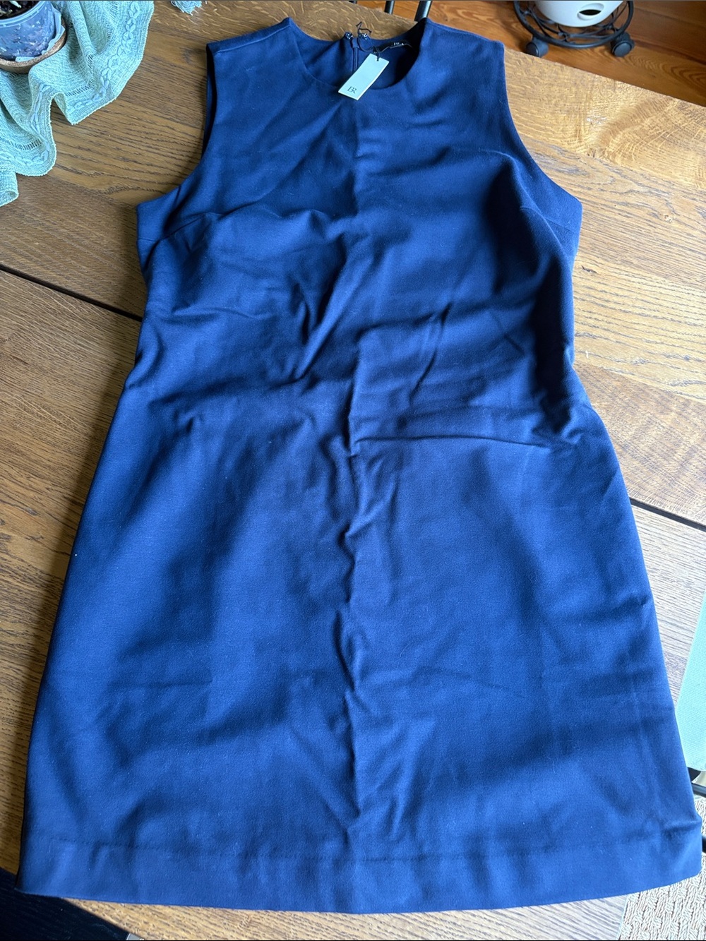 Banana Republic Sleeveless Navy Shift Dress